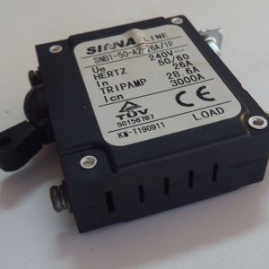 เบรกเกอร์ เบรกเกอร์เครื่องปั่นไฟ เบรกเกอร์ 26 แอมป์ เครื่องปั่นไฟ เบรกเกอร์ไฟ 26A เครื่องยนต์ ฮอนด้า