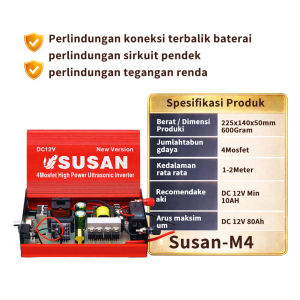 Susan 4Mosfet 7335 Susan835 DC12V Inverter Ultraso-nic  Ultrasonik Inverte Electrical Power Supplies Mixing High-power Electronic Converter Daya Tinggi untuk