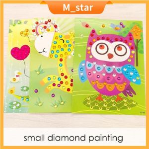 Big Diamond Painting/ 2in1 mewarnai dan menempel stiker diamond/ Stiker manik / prakarya/ kerajinan tangan/diamond mosaic