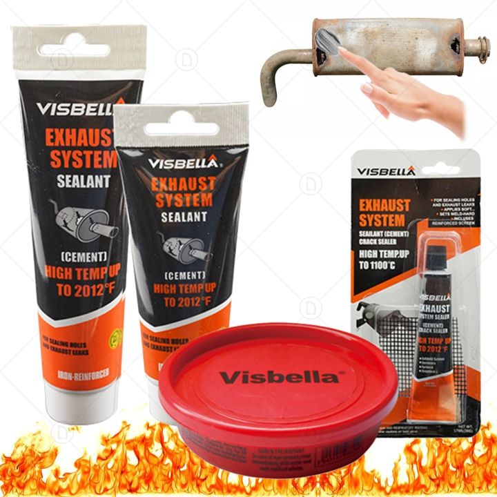 【CW】 Car Exhaust Pipe Filler Glue High Temperature Silicone Sealant