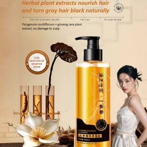 Black Plant Extract Ginseng Essence Shampoo/ Essence Ginseng Shampoo/ Scalp Care