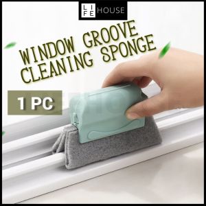 Window Groove Dust Removal Cleaning Brush Door Window Gap Cleaner Cleaning Tool Window Door Track Cleaning Tools Cloth