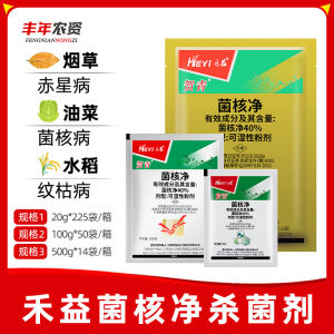 Jiangxi Heyi  40% Rhizoctonia Solani   Grass and Vegetable Red Star Disease Fusarium Wilt Gray Mold Disease Agricultural Fungicide 100g