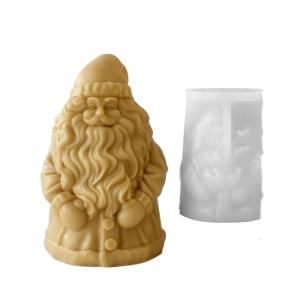 Silicone Making MoldsSanta Epoxy Resin Casting Mold Aromatherapys Soap Making Home Art Crafts Decorations