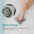 【DR】Bathroom Floor Drain Stainless Steel Backflow Preventer With Trap Anti Odor Floor Drain Cover. 