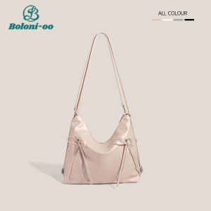 Tote Bag for Woman Trendy Casual Sling Bag Large Capacity Backpack for Bow Zipper