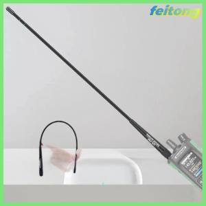 【feitong】🚕🚕【HOT SALE】 AR-795 SMA-F Female Dual Band VHF UHF 136-174MHz 400-520MHz Soft Antenna AR-795 For UV-5R UV-82 BF-888S Walkie Talkie AR-795