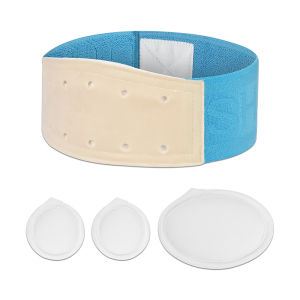 Salorie trẻ sơ sinh rốn Đai thoát vị với 3 thoát vị Pad trẻ sơ sinh lỗ rốn rốn hỗ trợ dán điều trị