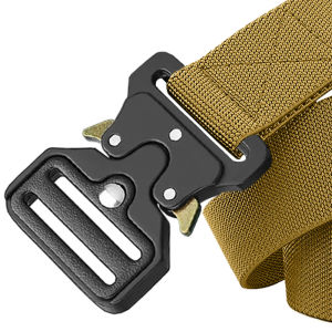 Young and middleaged buckle belt Cobra tactical wearresistant nylon belt