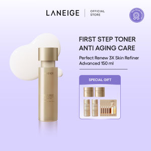 LANEIGE Perfect Renew 3X Skin Refiner 150 ml Set -  Toner Anti Aging Mengencangkan Kulit - Semua Jenis Kulit