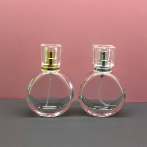30ml Round Glass Perfume Bottle Acrylic Lid Perfume Dispensing Spray Bottle Perfume Dispensing Tools