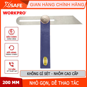 Xiên góc trượt bằng nhôm kích thước 200mm (8 inches) Workpro - WP264005