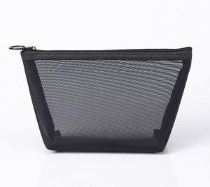 Fashion Mesh Cosmetic Bag Travel Storage Makeup Bag Organizer Make Up Pouch Portable Small Large Toiletry Beauty Case