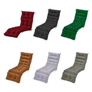 Weatherproofs Fade Resistant Chaise Lounges Seat Pad Cushions Outdoor Spring Summer Season Comfort