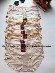sét 5 quần lót nữ cotton 6006 lưng cao hàng việt namquần lót bikiniquần cotton 55kg-68kg