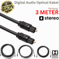 kabel toslink digital audio optical / fiber optik 1m 1.5m 2m 3m 5m 10m 20m. 