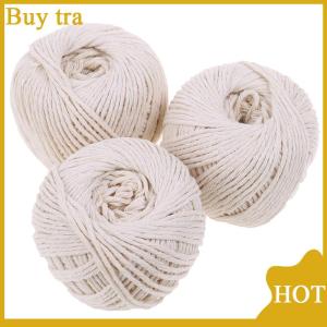 [Buytra] 1Roll 229 feet Butchers Cotton Twine Meat Trussing Turkey Barbecue Strings Rope