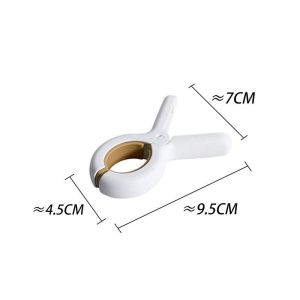 O Shape Windproof Clothes Clips Heavy Duty Laundry Pegs for Beach Towel Quilt Blanket Clothing Outdoor Drying