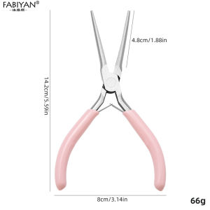 Nail Extension Gel Shaping Fixing Clip Nail Shaping Clip for Nail Extension Gel Nail Model Styling Pink Handle Long Pointed Nail Shaping Clipper