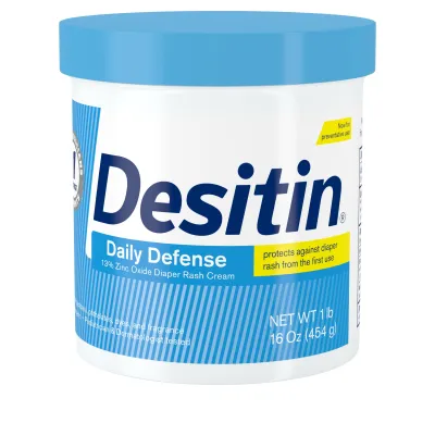 Desitin Daily Defense Baby Diaper Rash Cream with Zinc Oxide 16 oz (454 g)