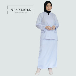 NRS Series - Baju Pdh Wanita Putih Perawat Seragam Dinas PNS