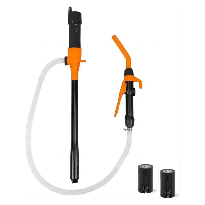 Portable Transfer Pump Battery Operated Electric Siphon Pump for Gas ...