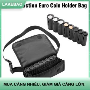 【LAKEBAO】 Đa Túi Eo Túi Euro đồng xu chủ xách tay đồng xu lưu trữ tiền hộp ví ví ví cho người phục vụ lái xe tiền mặt tiền điện thoại an toàn