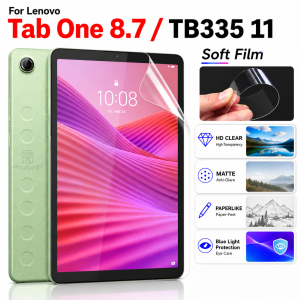 For Lenovo Tab One TB305FU XU 8.7 | Xiaoxin Pad 11 TB335FC 2025 Clear Matte Anti Blue PaperLike Tab Screen Protector Film