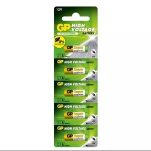 GP Alkaline High Voltage 27A (Card of 5) - 12 V