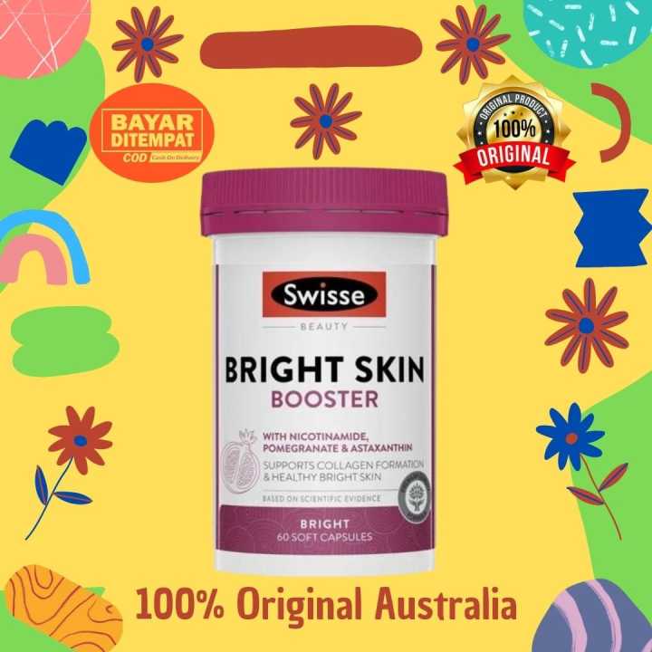 Swisse Beauty Bright Skin Booster - 60 Soft Capsules | Lazada Indonesia