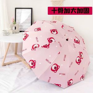 Ô dù che mưa nắng chống tia UV Gấu losto