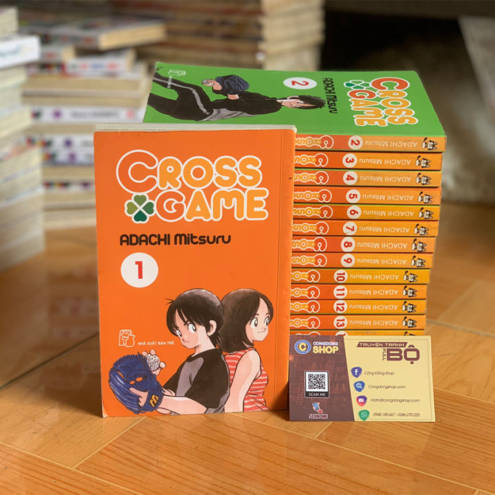 Truyện Cross Game 17 Tập Adachi Mitsuru - Sách truyện Full bộ Nhà