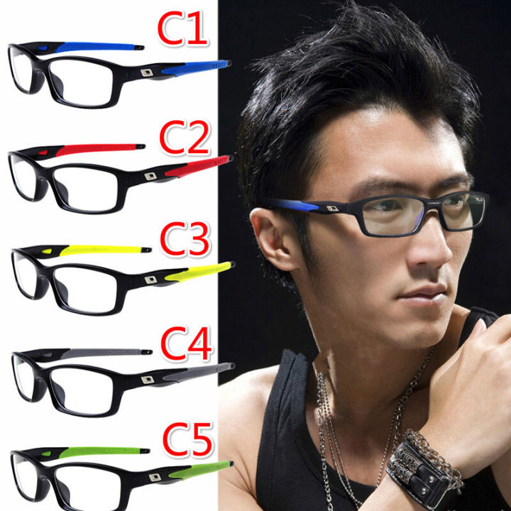 Transparent frame store prescription glasses