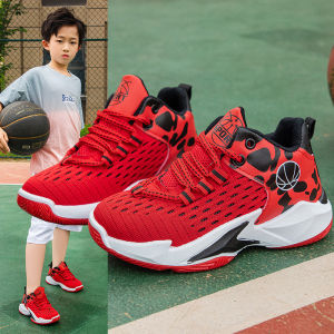 new basketball shoes for kids rubber braides middle-top basketball shoes for kids szie 29-40