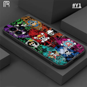 (Lokal Ready) Casing hp Realme C53 C51 C55 C33 C30 C31 C30S C35 Realme10 9i 8i 7i 5i 6i C2 C21Y C11 2021 C20 C25Y C17 C3 C12 C15 Square Silikon Kasus Fashion Anime Laut Raja Bajak Laut Softcase