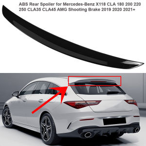 ABS Rear Spoiler for Mercedes-Benz X118 CLA 180 200 220 250 CLA35 CLA45 AMG Shooting Brake 2020 2021+
