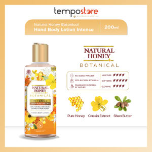 Natural Honey Botanical Hand Body Lotion Intense 200ml [1pcs] - Exp Date : 02.2027