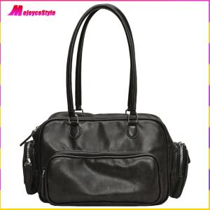 【HOT】 กระเป๋าสะพายผู้หญิงหนังPU ดีไซน์ทันสมัยพร้อมช่องเก็บของหลายช่อง เหมาะสำหรับเดินทางและกิจกรรมในชีวิตประจำวัน