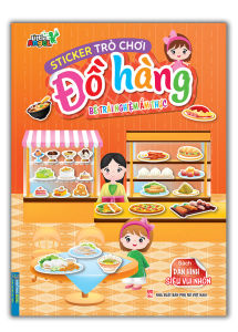 Sticker Trò chơi đồ hàng - Bé trải nghiệm ẩm thực (dán hình siêu vui nhộn)