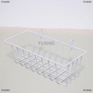 [COD] FUSHI0 Metal Decorative Storage Basket DIY Iron Grid Flower Pot Hanging Shelf Wall Art Mounted Frame Mesh Display Rack Home Decoration
