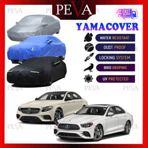 Merces Benz E-Class New YAMACOVER  layer 3 Color Car Cover Full Protection Outdoor Waterproof Penutup Kereta Selimut