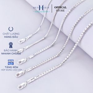 Dây Chuyền Bạc Duy Hiển S925 Sợi Mì Siêu Mềm Mại Đủ 5 Size Dễ Kết Hợp Đeo Mặt