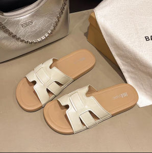 Free Shipping 2026 New WomenS Summer Fashion Flat Sandals With A Wide Strap Versatile For Outdoor Wear Casual Slip-On Sandals