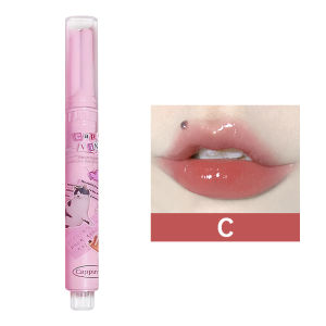 💄Orfila CAPPUVINI Semangka Merah Bibir Madu Cermin Memudar Keriput Bibir Melembabkan Lipstik