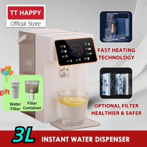 [Ready Stock] 即热式饮水机 3L Instant Hot Water Dispenser Instant Hot Water Dispenser Home Desktop Water Dispenser Mini Portable Tea Making Bar One-button Intelligent Speed Heating 4-stage Water Temperature Electric Kettle Recommended By The Store Manager
