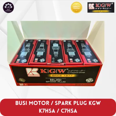 KGW Busi Motor K7HSA / C7HSA (10 Pcs / Dus) - Grand Supra Fit Mio Lama