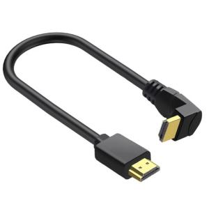 Compactly HDMI2.0 Cable Male HDTV Cord with 90Degree Angled Supports 4K60Hz for HDTV in Small Space 60cm/180cm