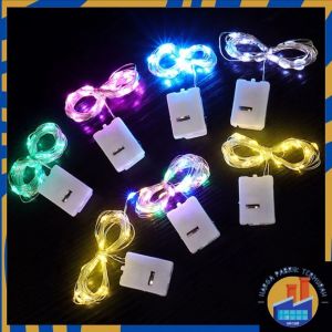 Lampu Tumblr Kawat Mini 2 Meter Lampu Hias Dekorasi Gift Box Bucket Bunga Balon Fairy Light Led Murah Import