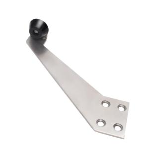 Robusts Steel Door Stop Modern Door Holder Elegant Metal Doorstop Protective Door Accessory Suitable for Various Floor