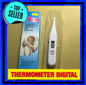 Termometer Digital UJUNG LENTUR FLEKSIBEL Pengukur Suhu Badan Tubuh Bayi Anak Dewasa Thermometer